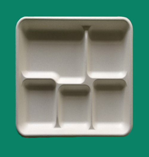 FT054 shallow 5-Compartments Tray